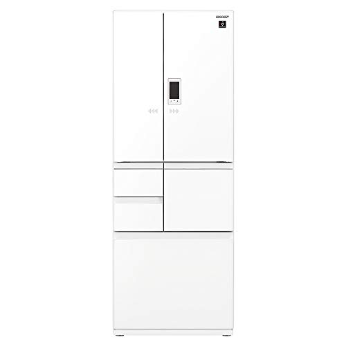 SHARP 冷蔵庫 ホワイト 2020年製 冷蔵庫 マットホワイト SJ-D18P-W [幅49.5cm /179L /2ドア /右